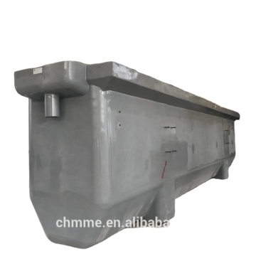 Vinyl Resin Concrete Electrolytic Cell for Copper/Zinc/Manganese/Silver Electrorefining