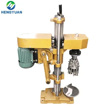 HYSC-1A Semi-Automatic ROPP Aluminum Lid and Bottle Capping Machine