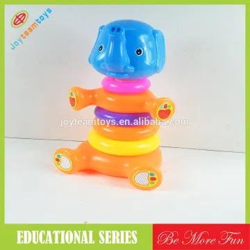 JTS11881 animal rainbow loop stack ring toy