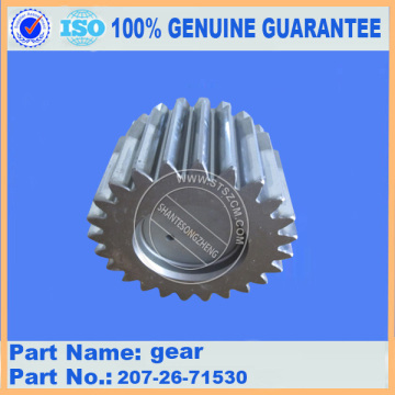 Gear planetary 207-27-71140 for pc300-7 travel gearbox