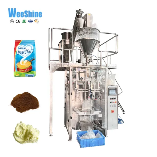 Weeshine Milk Maize Cassava Flour Powder Packing Machine