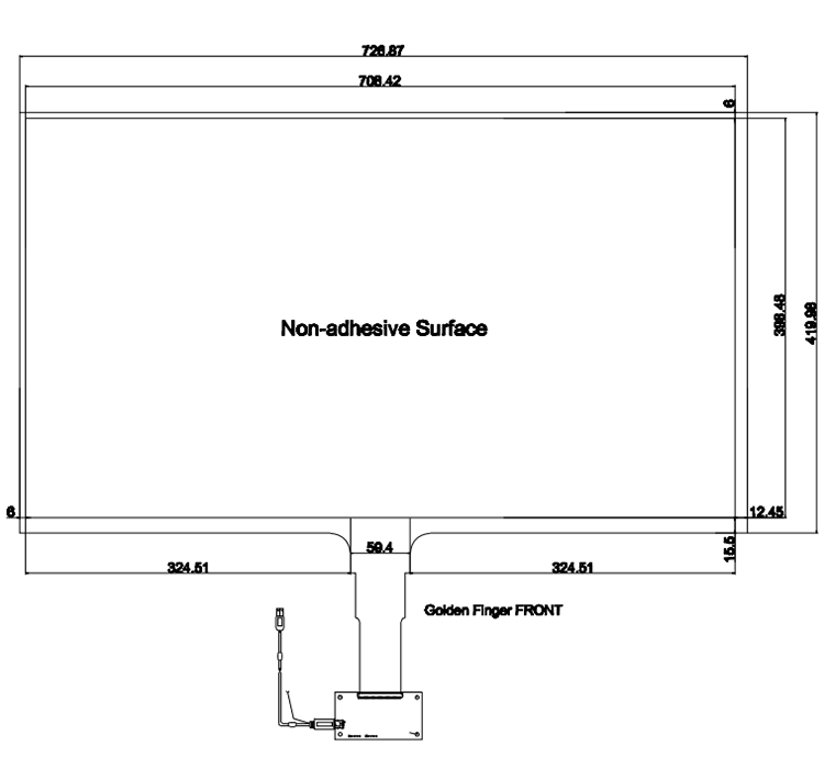 Small Size Capacitive Touch Film Foil