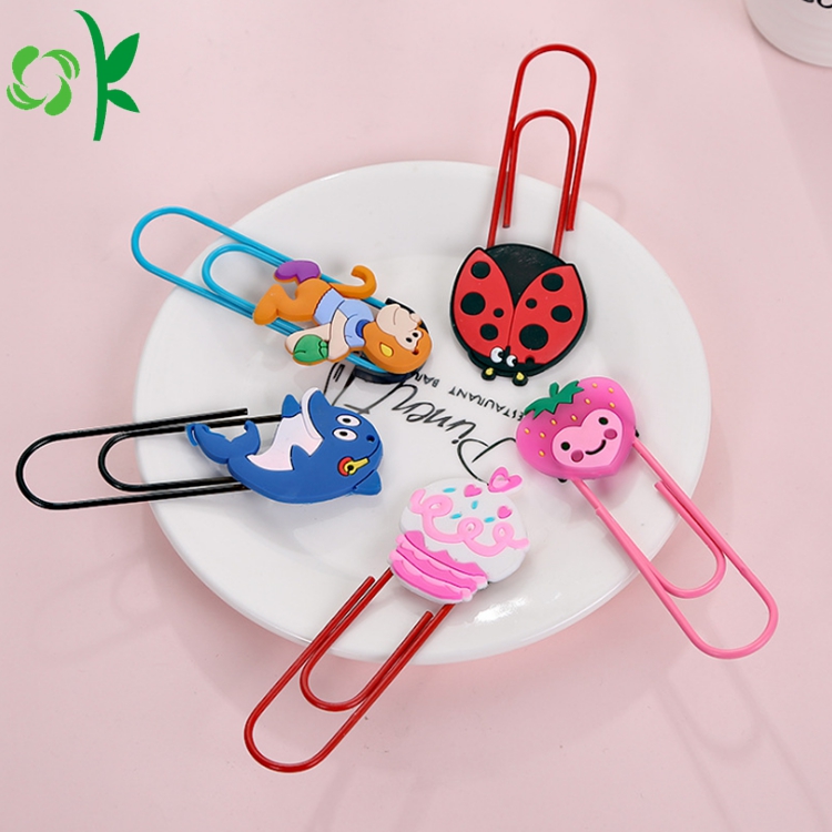 Christmas Design Bookmark Silicone for Sale