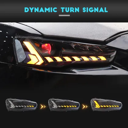 HCMOTIONZ 2008-2017 Mitsubishi Lancer Headlights