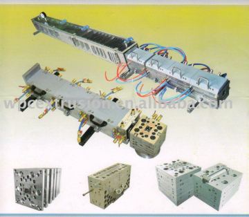 beautiful PVC window profile tooling