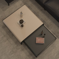 Two Set Modern Designer Coffee Table