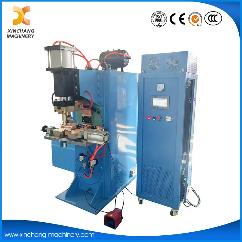 High Speed Capacitor Discharge Automatic Frame Plate Resistance Spot Welding Machine