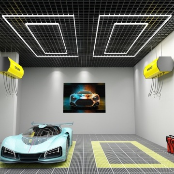 Honeycomb Garage: Car Wash & Detailing Lights
