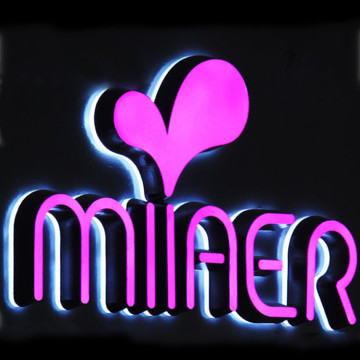 3D Channel Letter Small Led Letters Sign factory