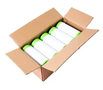 biodegradable compostable plastic trash bag on roll, eco friendly biodegradable plastic compostable garbage bags on roll