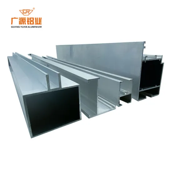 Extruded Aluminum Window and Door Frames: Anodized Aluminum Profiles for Building Materials