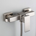 Wall Mounted Chrome stainless steel Shower Facuet set