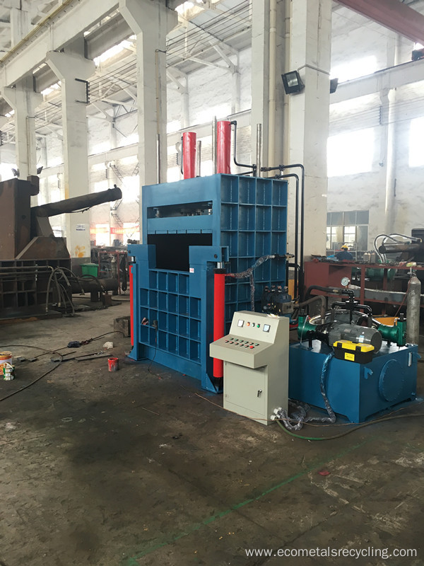 Y82 Hydraulic Cans Pet Bottle Aluminium Profile Baler