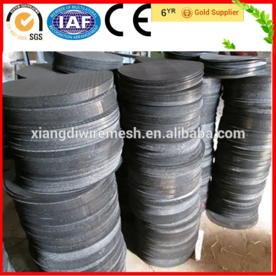 Cheap Black Iron Woven Cloth For Filter