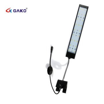 Aquarium -LED -Clip an Licht