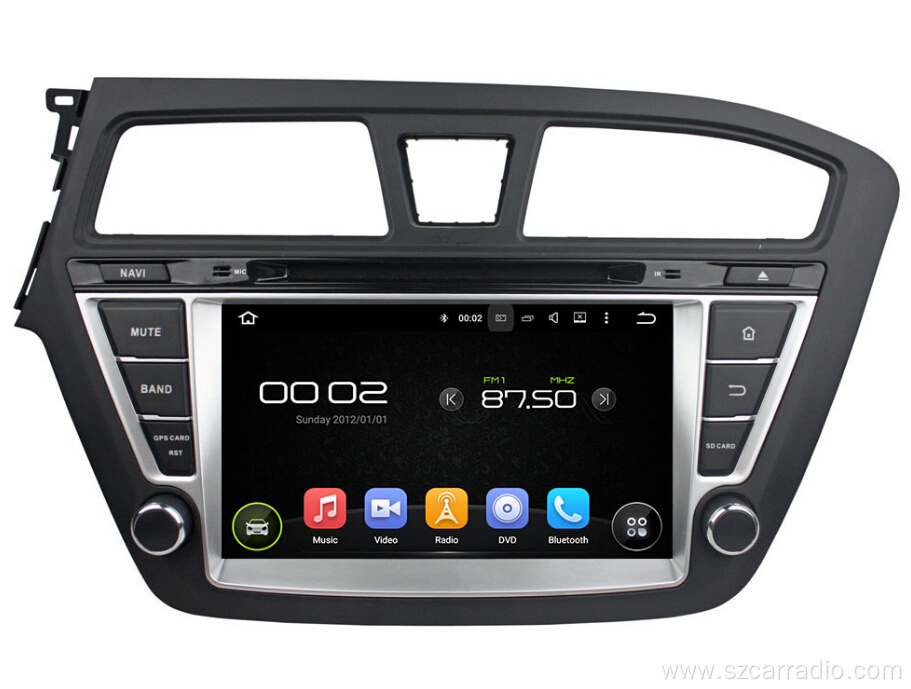 Android Car Multimedia Player For Hyundai I20