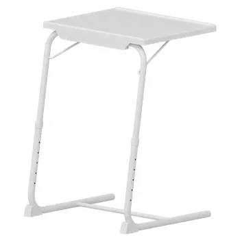 Benjia Adjustable Height Foldable Laptop Stand: 52x40x71cm Portable TV Tray and Table Mate