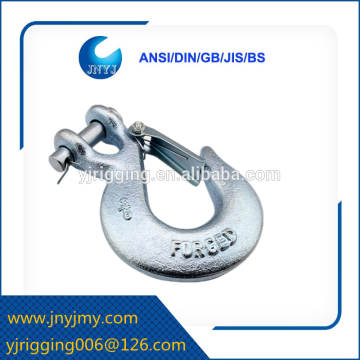 forged carbon or alloy steel G70 earring slip hook with latches