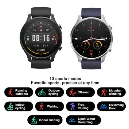 Wholesale Mi Smart Watch Color NFC GPS Fitness Tracker 5ATM Waterproof