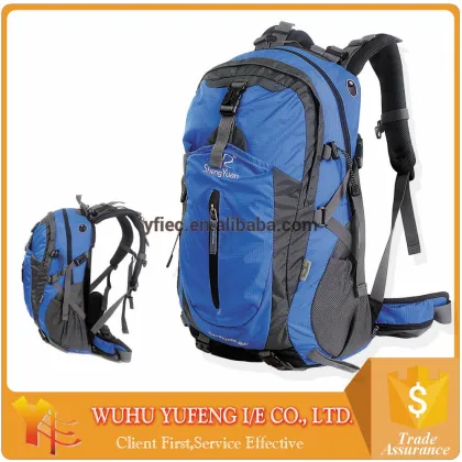 40L waterproof multi-functional custom mountaineering bag