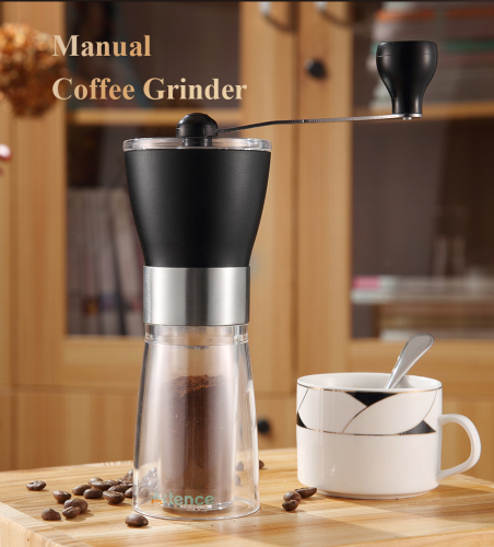 Manual Ceramic Coffee Grinder Coffe Machine Washable ABS Ceramic core Stainless Steel Home Kitchen Manual Hand Coffee Grinder