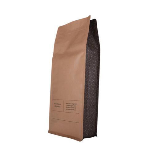 Bolsas de té de café de 2 libras bolsa de cremallera compostable