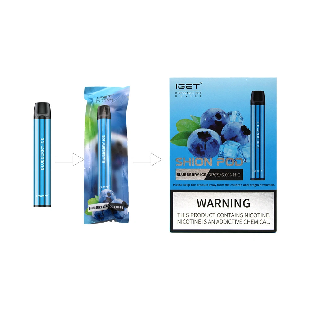 Iget Vape Shion -pakkaus 600