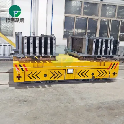 25t Battery Drive Mold Transfer Cart for Steel Box Beam Quarry Industry