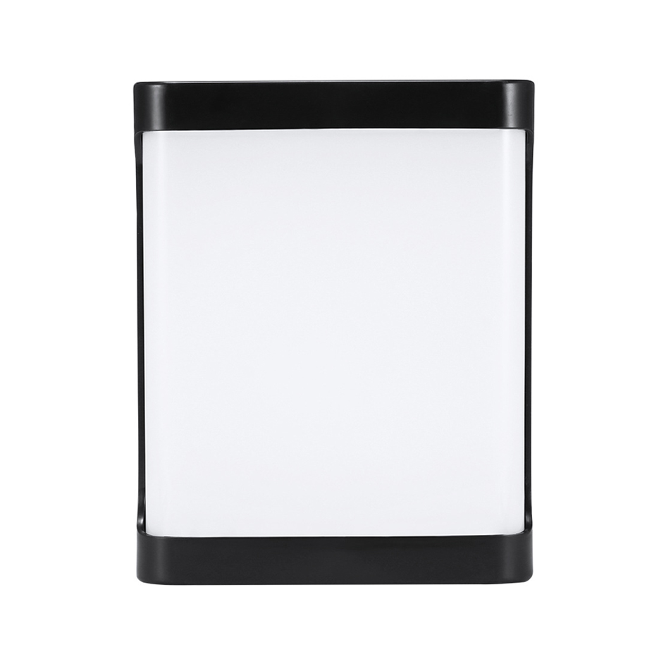 black wall light