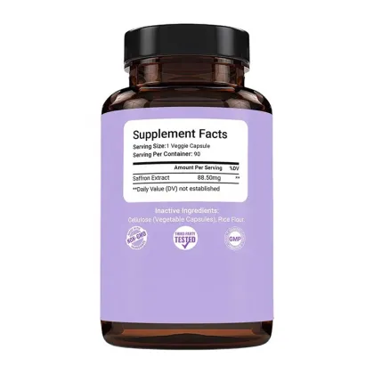 OEM/ODM Appetite Suppressant Saffron Weight Loss Capsules