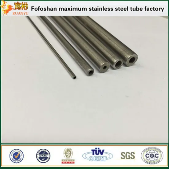 ss 304 3mm small diameter stainless steel capillary tubing sizes