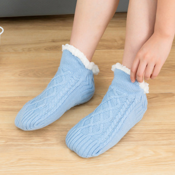 Calzini caldi addensati per peluche antispuggenti per donne - Autumn e inverno