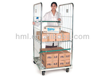 Folding Storage Metal Trolley