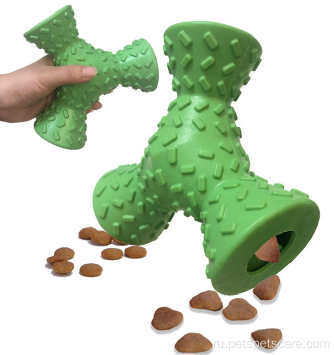 Горячая продажа интерактивных резиновых блюд собачьего мяча игрушки