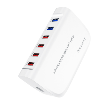 Station de charge de bureau avec 6 ports pour téléphone portable