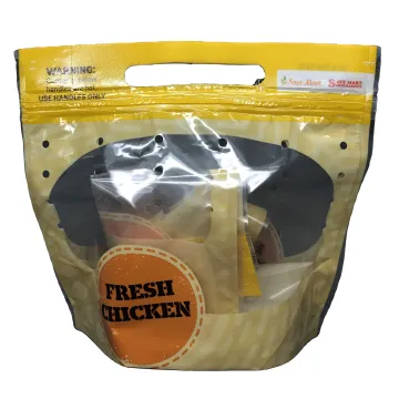 Fresh Keeping Packaging Bag Fruit Vegetable Storage Bag with Handle