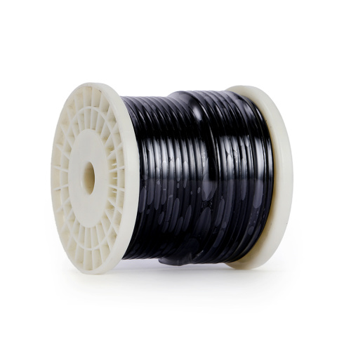 Black plastic coated steel wire rope