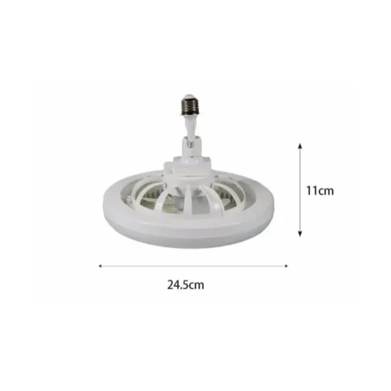Dimmable Tricolor LED Ceiling Fan with Remote Control for Bedroom and Room Lighting