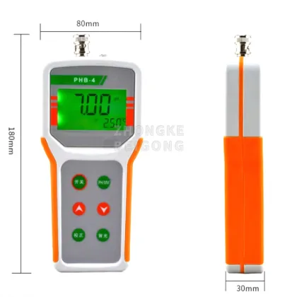 Portable Digital pH Meter Acidity Detector