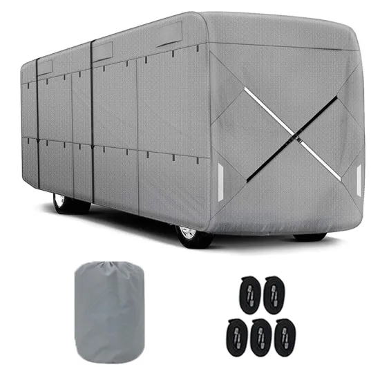 Customized Motorhome Caravan RV Cover: Dustproof, Waterproof, and UV Resistant