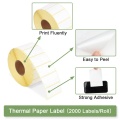 Thermal transfer stickers with thermal sensitivity