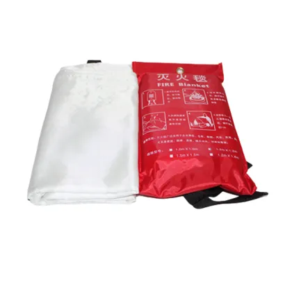 Factory Fire Extinguishing Insulation Blanket | Fireproof Fiberglass Emergency Fire Blanket