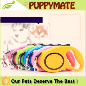Pet product Attractive nylon dog lead retractable dog leash