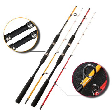 High Carbon 6'/7'/8' Strong Saltwater Spinning Fishing Rod for Catfish and Boat Fishing