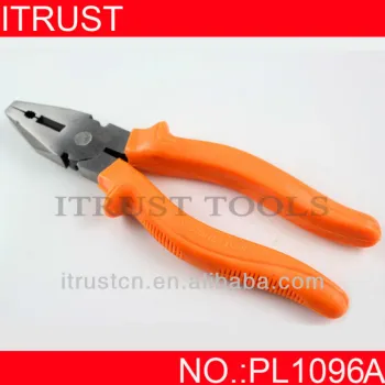 Plastic Handle Combination Plier ,Hardware Tools