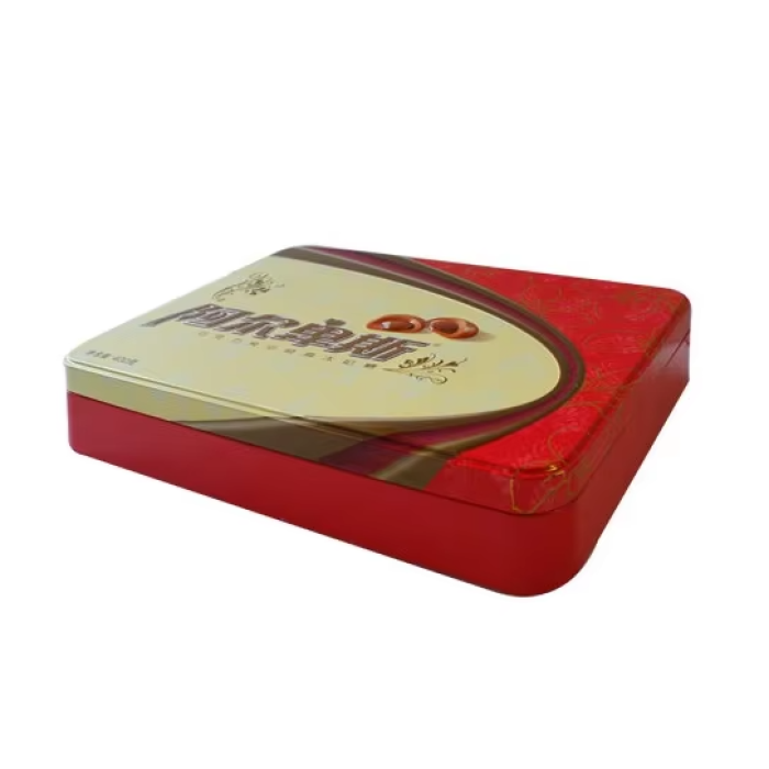 DADI Classic Rectangular Tin Box for Candy Chocolate