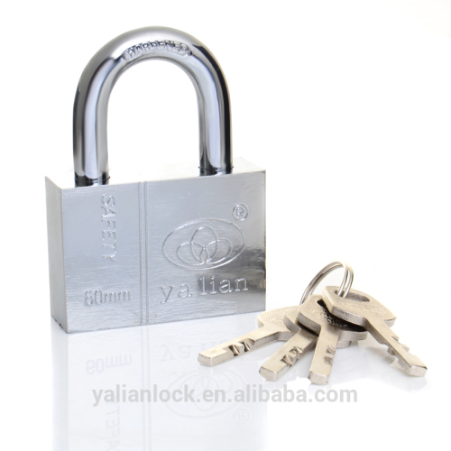 Hotsale Square Chrome Mini Iron Padlock