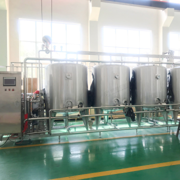 Milk Beverage Food Grade Pasteurizer CIP System