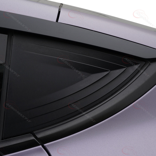 Tesla Model Y triangular blinds