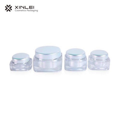 30g classic square acrylic skin care bottle